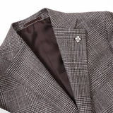 【Fly Jacket】ロロピアーナグレンチェックジャケット【Made in Japan】