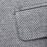 ゼニアトロフェオジャガード無地ジャケット【Made in Japan】