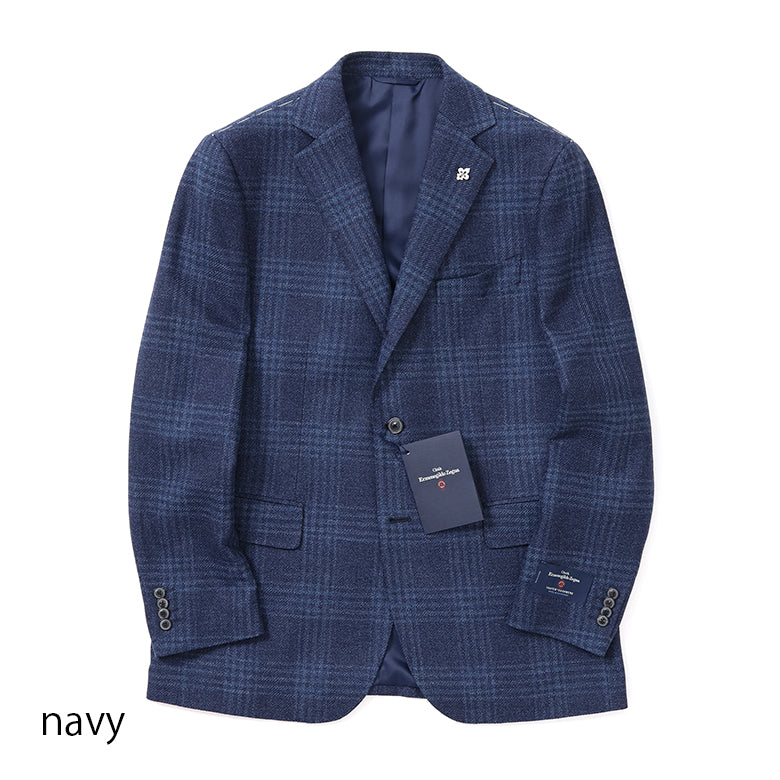 ゼニアトロフェオツイルチェックジャケット【Made in Japan