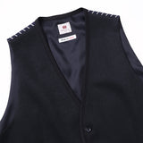 テックツイードパイピングベスト【Made in Japan】