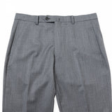 ツイル無地SUPER100’sパンツ(ノータック)【Made in Japan】