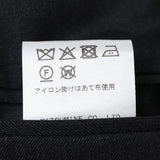 ツイル無地SUPER100’sパンツ(ノータック)【Made in Japan】