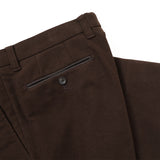 モールスキンスエードストレッチパンツ(ノータック)【Made in Japan】