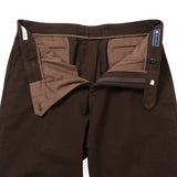 モールスキンスエードストレッチパンツ(ノータック)【Made in Japan】