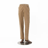 オーガニック別珍ストレッチパンツ(ノータック)【Made in Japan】