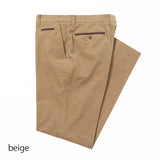 オーガニック別珍ストレッチパンツ(ノータック)【Made in Japan】