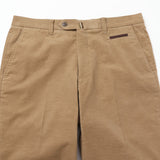 オーガニック別珍ストレッチパンツ(ノータック)【Made in Japan】