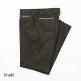 オーガニック別珍ストレッチパンツ(ノータック)【Made in Japan】