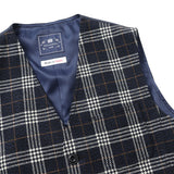 チェックツイードアウターベスト【Made in Japan】