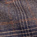 フラノストレッチカラーチェックパンツ(ノータック)【Made in Japan】