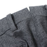 【尾州】カシミヤ混ストレッチフラノ無地(ノータック)【Made in Japan】