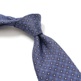 【Seaward & Stearn】マイクロフラワー小紋ネクタイ【Made in GBR】