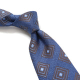 【Seaward & Stearn】カラースクエア小紋ネクタイ【Made in GBR】