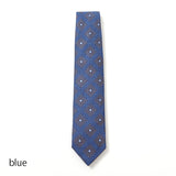 【Seaward & Stearn】カラースクエア小紋ネクタイ【Made in GBR】