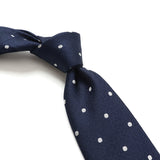 【Seaward & Stearn】ドットネクタイ【Made in GBR】