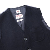 ハリスツイル無地アウターベスト【Made in Japan】