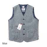 ハリス千鳥アウターベスト【Made in Japan】