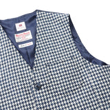 ハリス千鳥アウターベスト【Made in Japan】