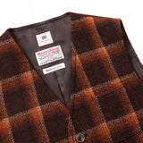 ハリスチェックアウターベスト【Made in Japan】