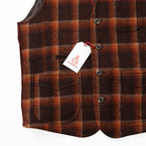ハリスチェックアウターベスト【Made in Japan】
