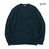 JOHN SMEDLEY 7Gロゴクルーニット【Made in GBR】