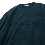 JOHN SMEDLEY 7Gロゴクルーニット【Made in GBR】