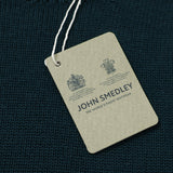 JOHN SMEDLEY 7Gロゴクルーニット【Made in GBR】
