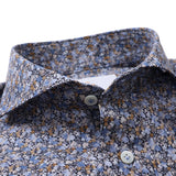 TEKSTINAフラワープリントシャツ【Made in Japan】