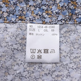 TEKSTINAフラワープリントシャツ【Made in Japan】