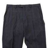 ストレッチシャドーチェックパンツ(ノータック)【Made in Japan】