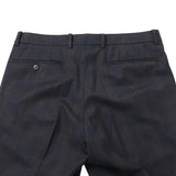 ストレッチシャドーチェックパンツ(ノータック)【Made in Japan】