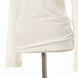 カシミヤシルクジャージ―タートル