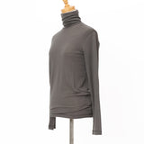 カシミヤシルクジャージ―タートル