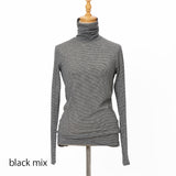 カシミヤシルクジャージ―タートル