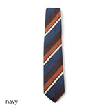 【FRANCO BASSI】カラーストライプネクタイ【Made in Italy】