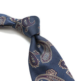 【FRANCO BASSI】ビッグペイズリーネクタイ【Made in Italy】