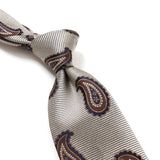 【FRANCO BASSI】ペイズリーネクタイ【Made in Italy】