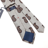 【FRANCO BASSI】ペイズリーネクタイ【Made in Italy】