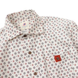 コーデュロイ総柄プリントシャツ【Made in Japan】