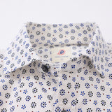 コーデュロイ総柄プリントシャツ【Made in Japan】