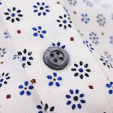 コーデュロイ総柄プリントシャツ【Made in Japan】