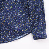 コーデュロイ総柄プリントシャツ【Made in Japan】