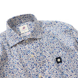 コーデュロイ総柄プリントシャツ【Made in Japan】