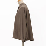 ラグラン袖スカーフタイ風ブラウス