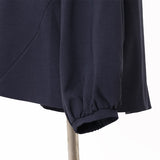 ラグラン袖スカーフタイ風ブラウス