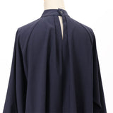 ラグラン袖スカーフタイ風ブラウス