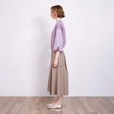 撥水タフタカーゴフレアスカート