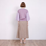 撥水タフタカーゴフレアスカート