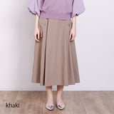 撥水タフタカーゴフレアスカート