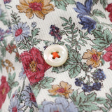 コーデュロイフラワープリントシャツ【Made in Japan】